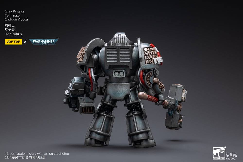Warhammer 40k Figura 1/18 Grey Knights Terminator Caddon Vibova 13 cm