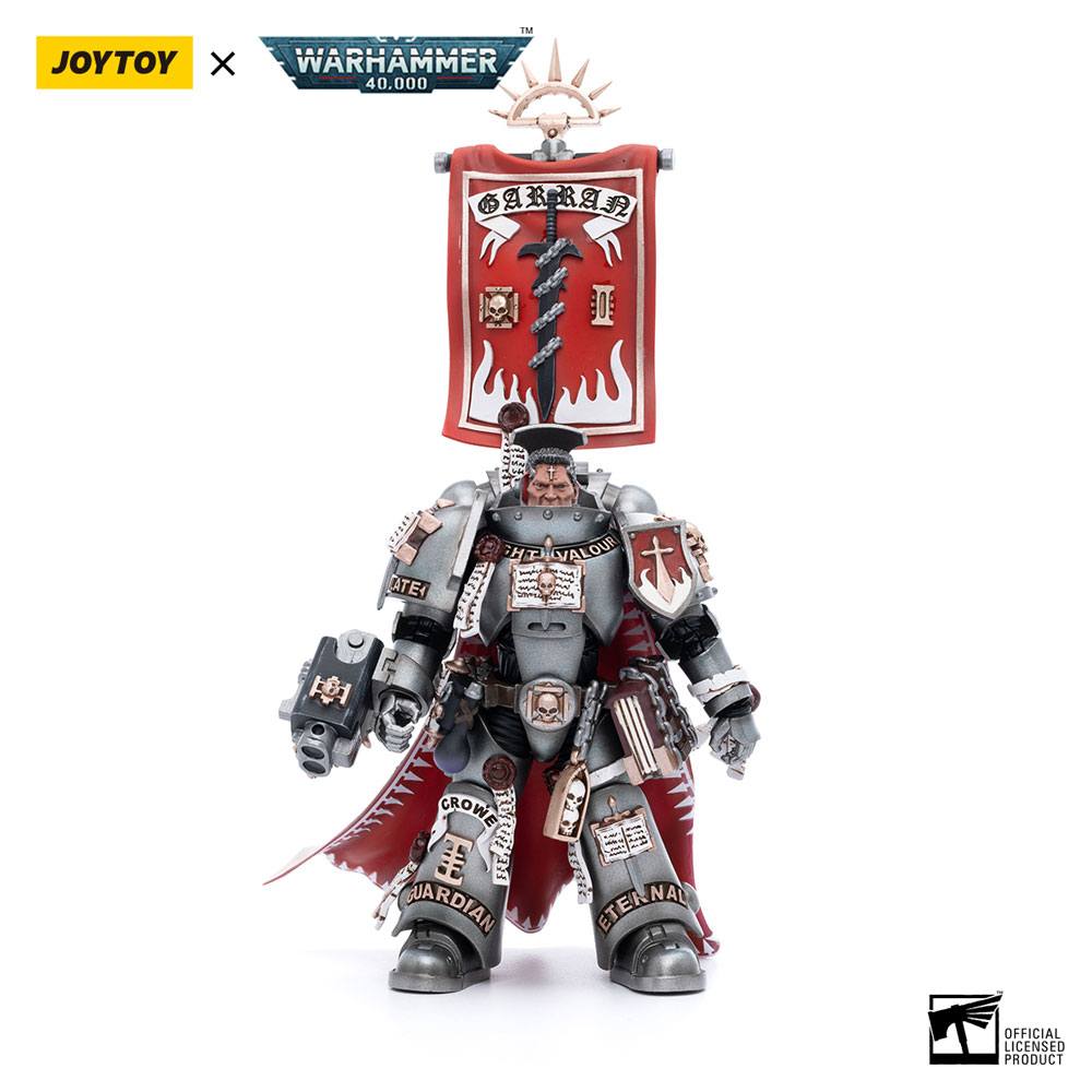 Warhammer 40k Figura 1/18 Grey Knights Castellan Crowe 12 cm