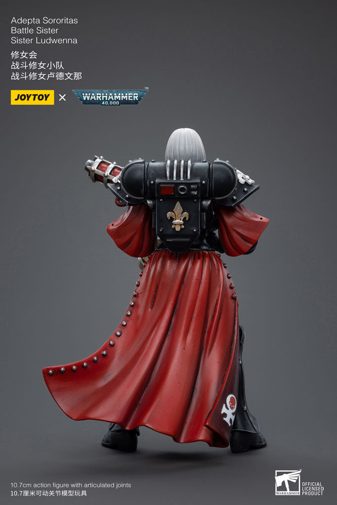 Warhammer 40k Figura 1/18 Adepta Sororitas Battle Sister Sister Ludwenna 10 cm