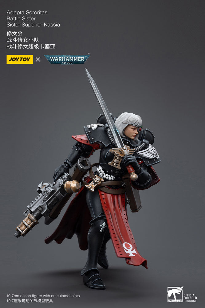 Warhammer 40k Figura 1/18 Adepta Sororitas Battle Sister Sister Kassia 10 cm