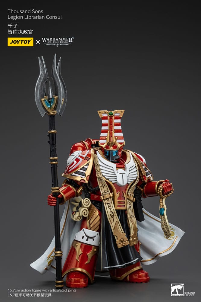 Warhammer The Horus Heresy Figura 1/18 Thousand Sons Legion Librarian Consut 16 cm - Z POP Toys