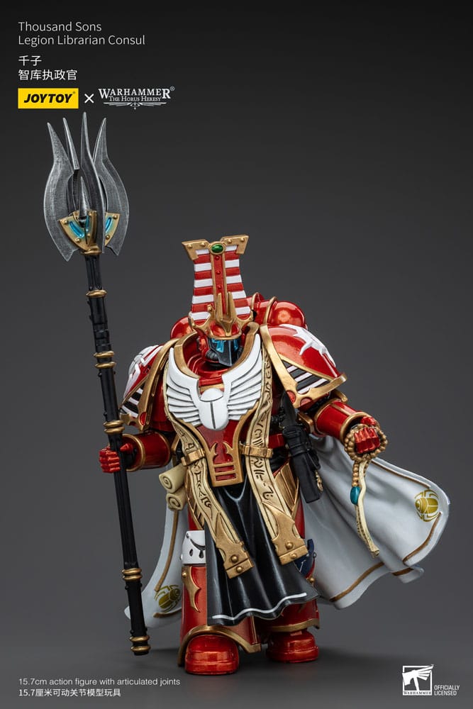 Warhammer The Horus Heresy Figura 1/18 Thousand Sons Legion Librarian Consut 16 cm - Z POP Toys