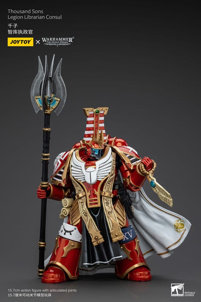 Warhammer The Horus Heresy Figura 1/18 Thousand Sons Legion Librarian Consut 16 cm - Z POP Toys