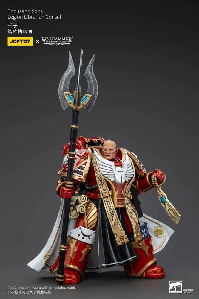 Warhammer The Horus Heresy Figura 1/18 Thousand Sons Legion Librarian Consut 16 cm - Z POP Toys