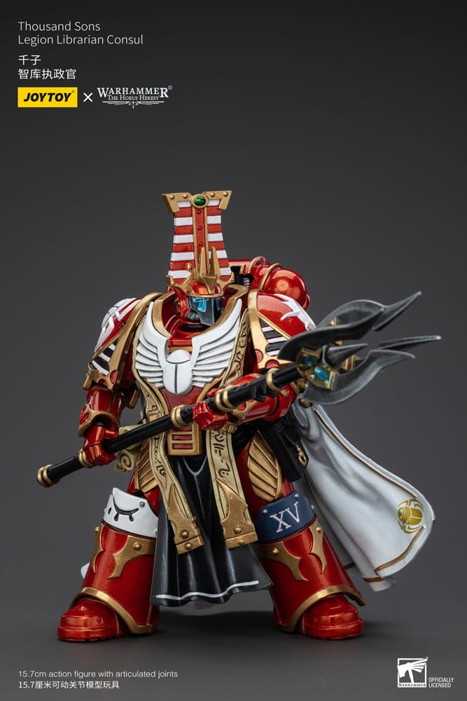 Warhammer The Horus Heresy Figura 1/18 Thousand Sons Legion Librarian Consut 16 cm - Z POP Toys