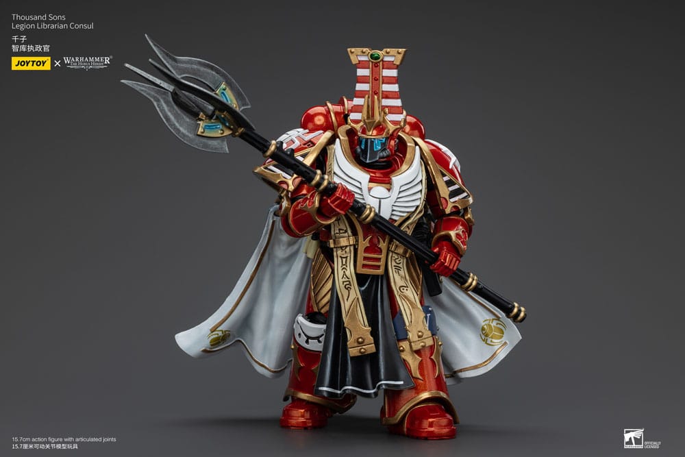 Warhammer The Horus Heresy Figura 1/18 Thousand Sons Legion Librarian Consut 16 cm - Z POP Toys