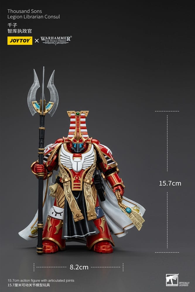 Warhammer The Horus Heresy Figura 1/18 Thousand Sons Legion Librarian Consut 16 cm - Z POP Toys