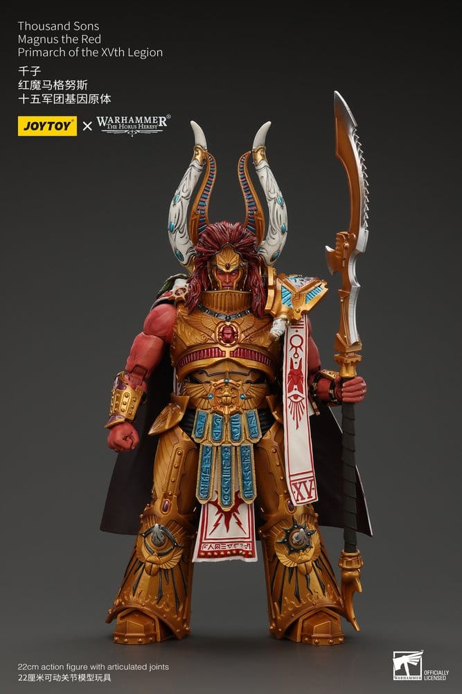 Warhammer The Horus Heresy Figura 1/18 Thousand sons Magnus the Red Primarch of the XVth Legion 22 cm