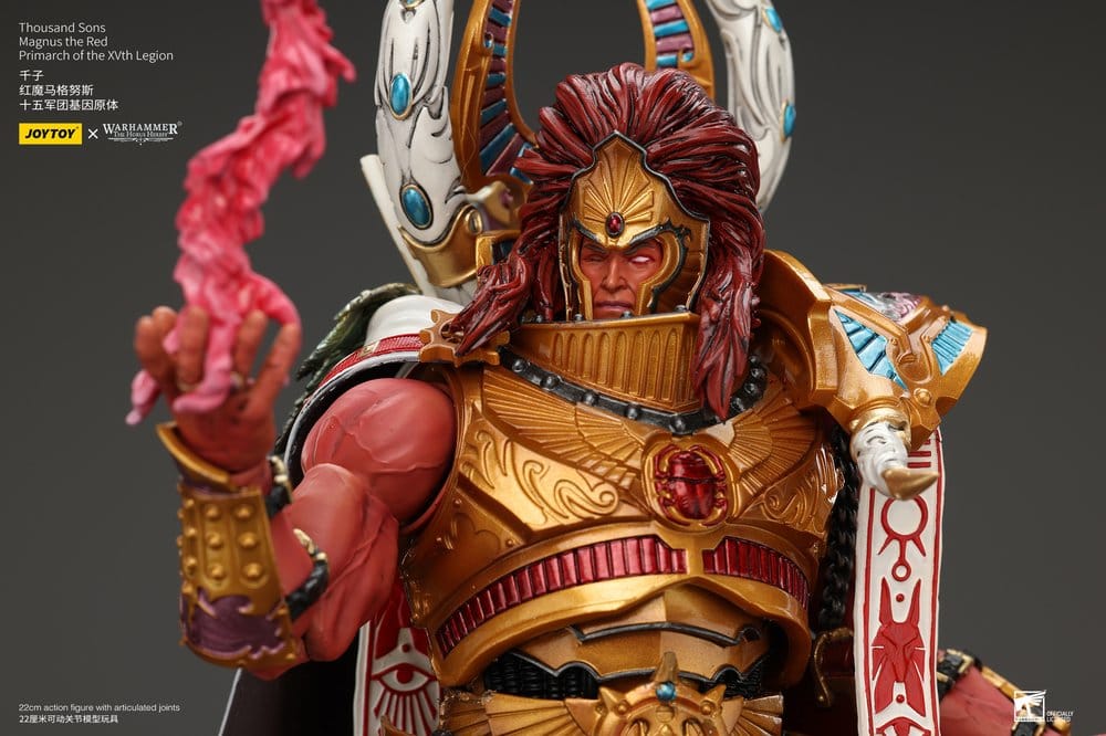 Warhammer The Horus Heresy Figura 1/18 Thousand sons Magnus the Red Primarch of the XVth Legion 22 cm