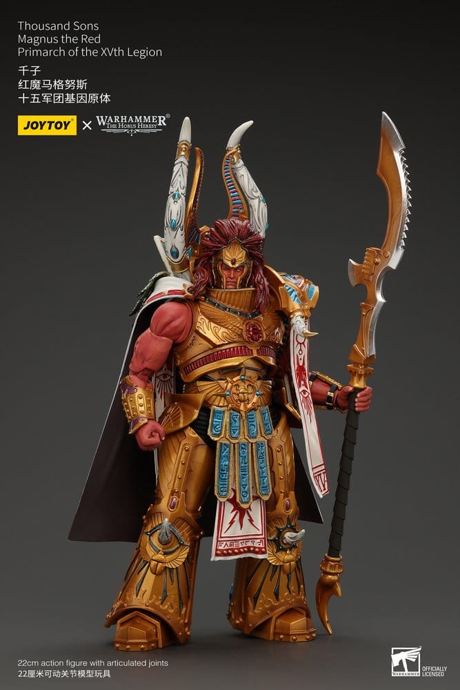 Warhammer The Horus Heresy Figura 1/18 Thousand sons Magnus the Red Primarch of the XVth Legion 22 cm