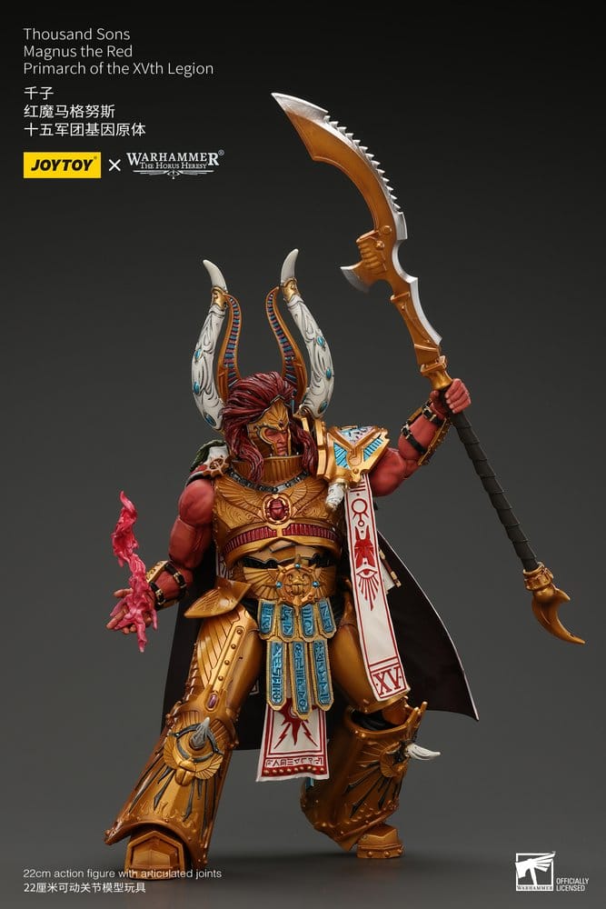 Warhammer The Horus Heresy Figura 1/18 Thousand sons Magnus the Red Primarch of the XVth Legion 22 cm