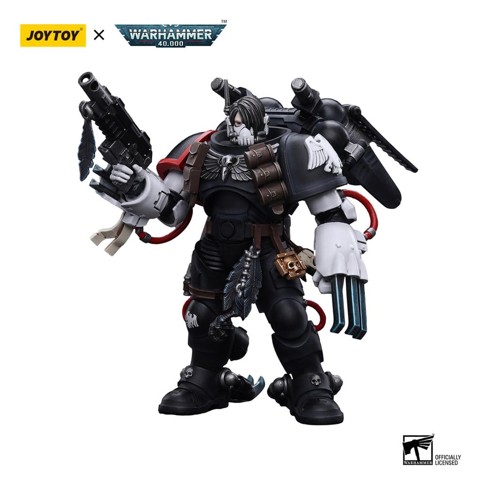 Warhammer 40,000 Figura Raven Guard Chapter Master Kayvaan Shrike 12 cm