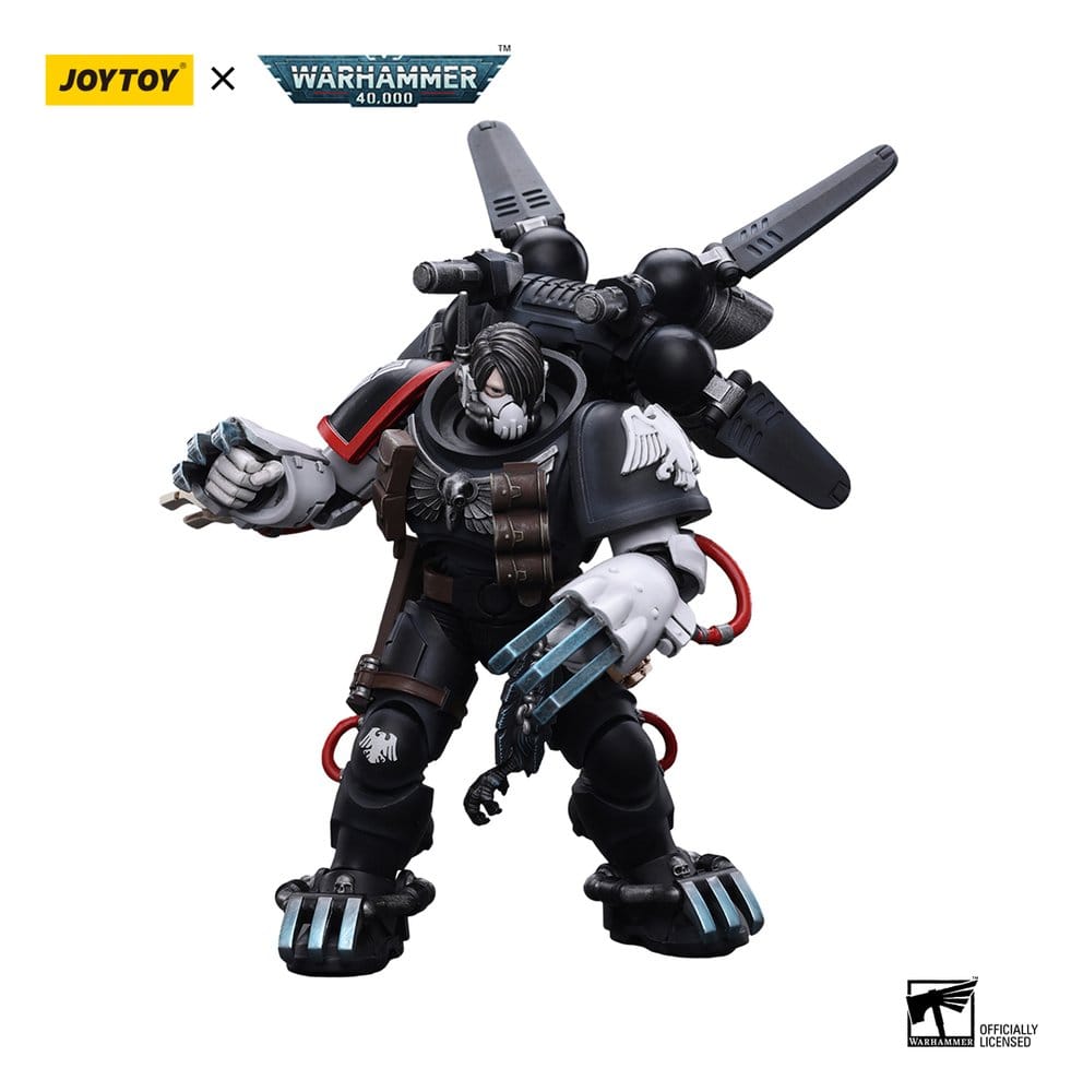 Warhammer 40,000 Figura Raven Guard Chapter Master Kayvaan Shrike 12 cm