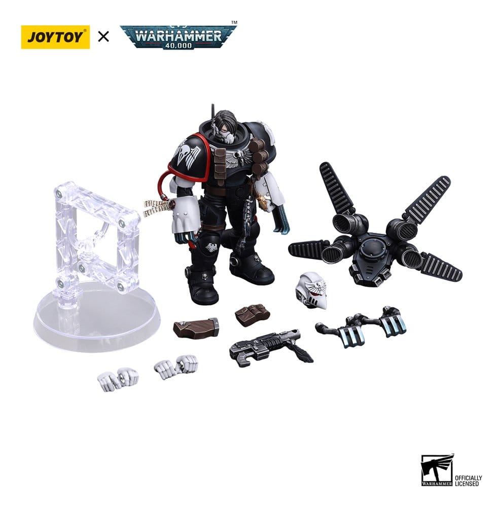 Warhammer 40,000 Figura Raven Guard Chapter Master Kayvaan Shrike 12 cm