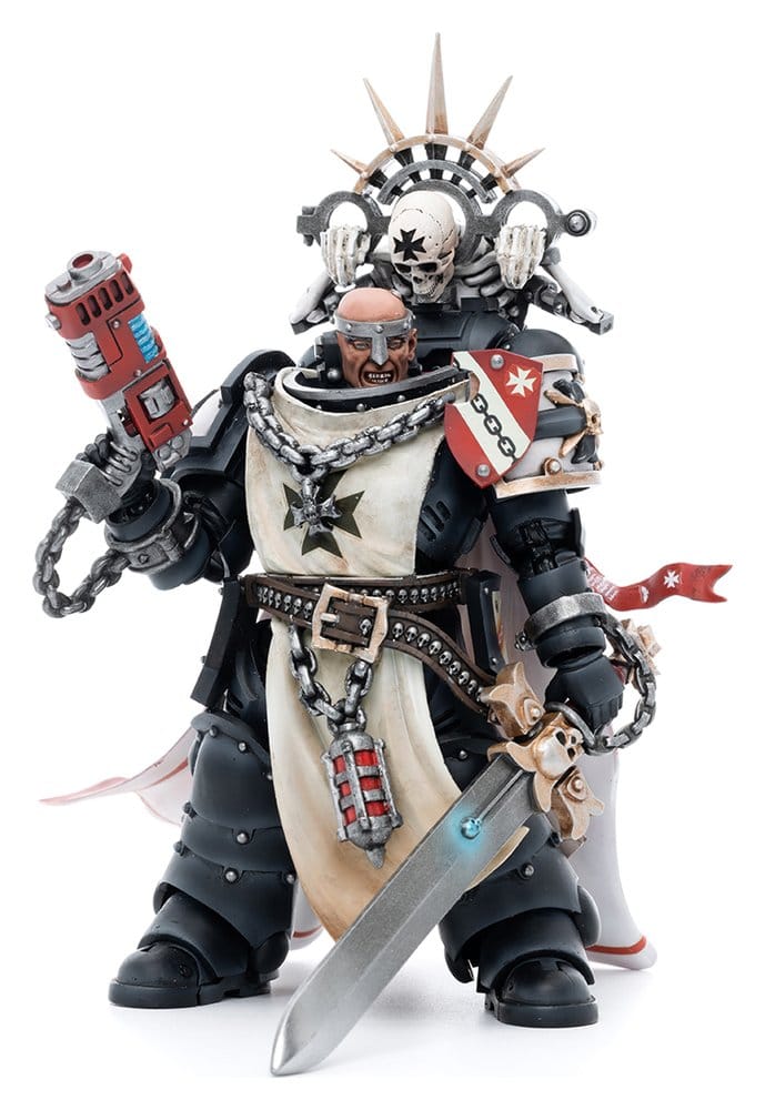 Warhammer 40k Figura 1/18 Black Templars Marshal Baldeckrath 12 cm