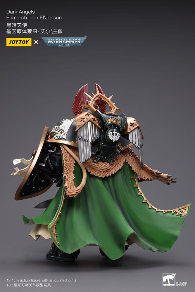 Warhammer 40k Figura 1/18 Dark Angels Primarch Lion El' Jonson 18 cm Reproducción