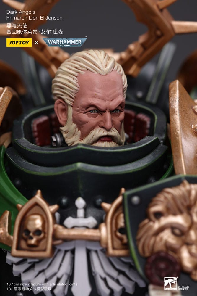 Warhammer 40k Figura 1/18 Dark Angels Primarch Lion El' Jonson 18 cm Reproducción
