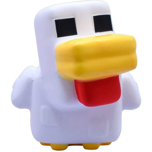 Minecraft Figura Antiestres Mega Squishme Serie 3 Pollo 15 cm