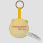 Meowcaron Colgante de bolso de peluche Smile 7 cm