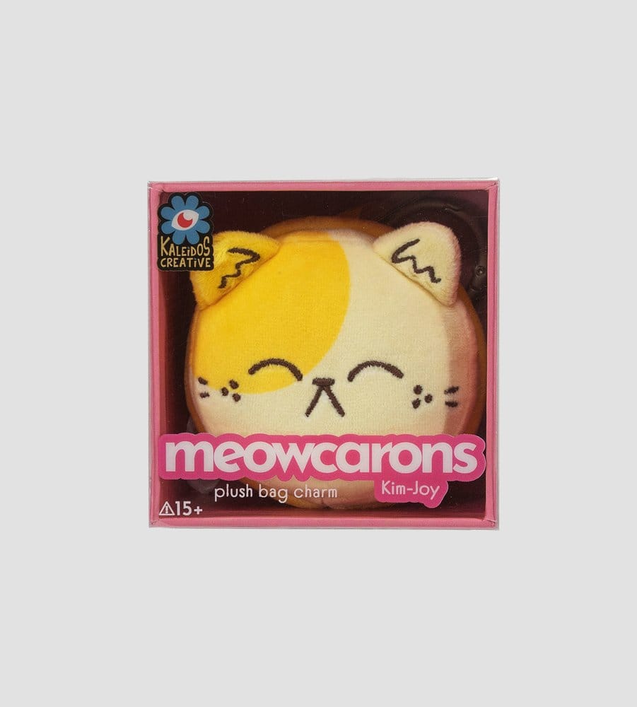 Meowcaron Colgante de bolso de peluche Smile 7 cm