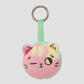 Meowcaron Colgante de bolso de peluche Wink 7 cm