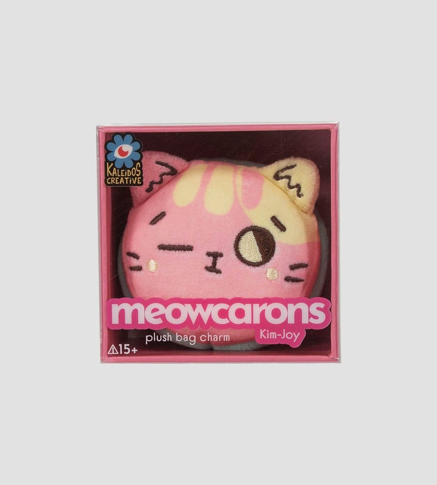 Meowcaron Colgante de bolso de peluche Wink 7 cm