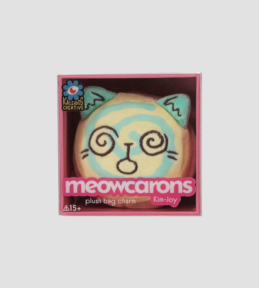 Meowcaron Colgante de bolso de peluche Spiral 7 cm