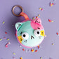 Meowcaron Colgante de bolso de peluche Scared 7 cm