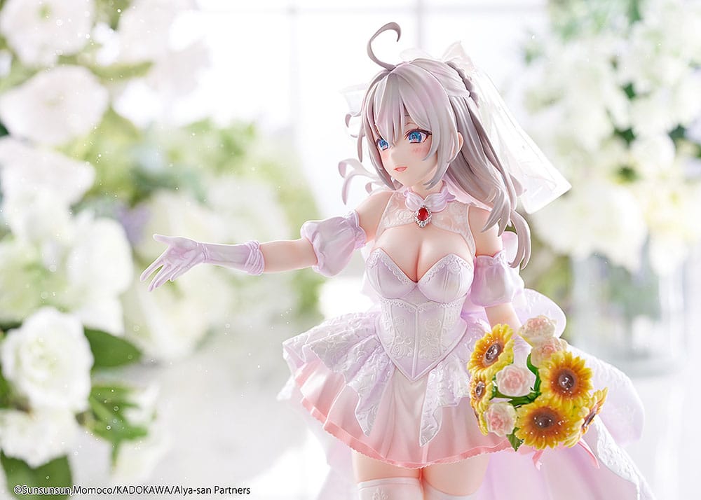 Alya Sometimes Hides Her Feelings in Russian Estatua 1/7 Alisa Mikhailovna Kujou Wedding Dress Ver. 24 cm - Z POP Toys