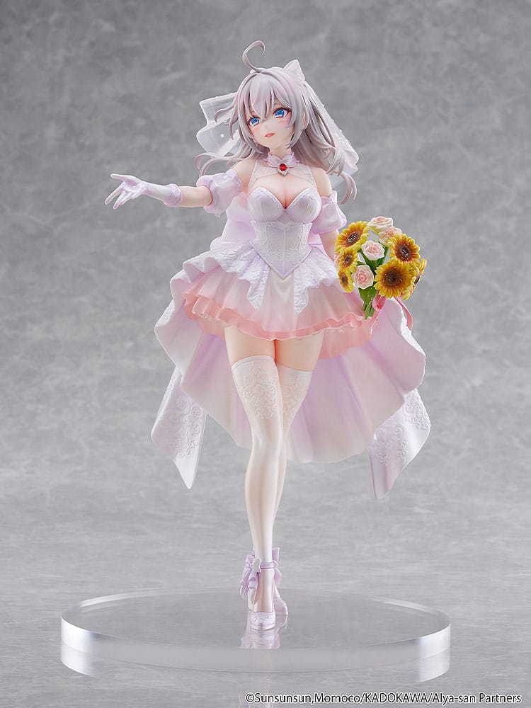 Alya Sometimes Hides Her Feelings in Russian Estatua 1/7 Alisa Mikhailovna Kujou Wedding Dress Ver. 24 cm - Z POP Toys