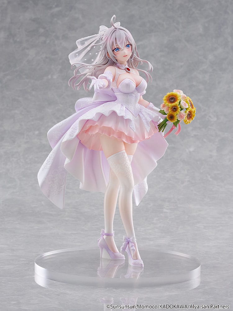 Alya Sometimes Hides Her Feelings in Russian Estatua 1/7 Alisa Mikhailovna Kujou Wedding Dress Ver. 24 cm - Z POP Toys