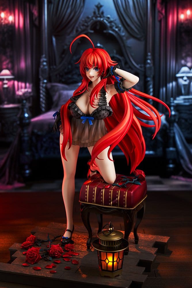 High School DxD Figura PVC 1/6.5 Rias Gremory: Light Novel 15th Anniversary ver. (Renewal Package Edition) 29 cm