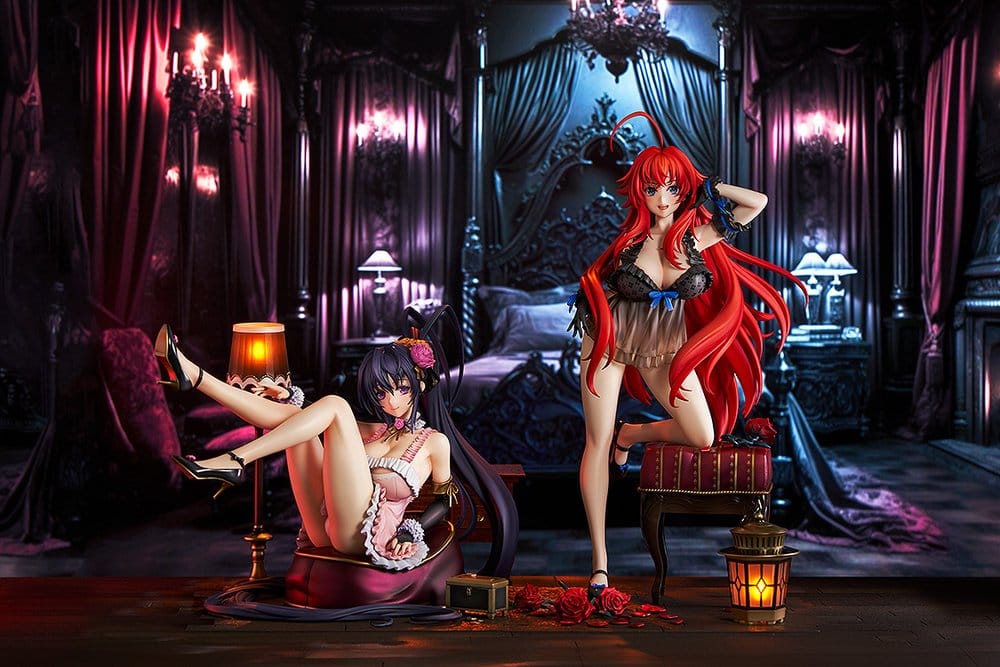 High School DxD Figura PVC 1/6.5 Rias Gremory: Light Novel 15th Anniversary ver. (Renewal Package Edition) 29 cm