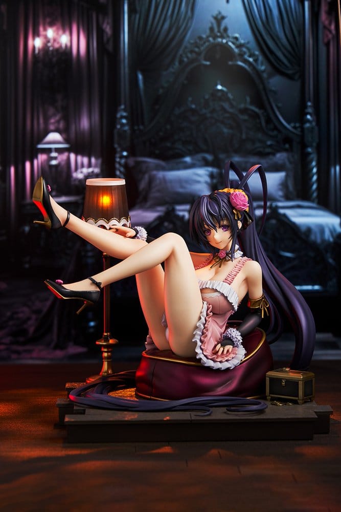 High School DxD Figura PVC 1/6.5 Akeno Himejima Light Novel 15th Anniversary ver. (Renewal Package Edition) 17 cm