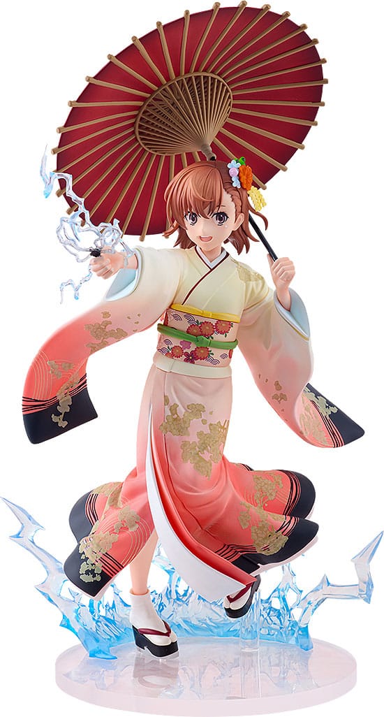 A Certain Scientific Railgun T Estatua 1/7 Mikoto Misaka Furisode Kimono Ver. 28 cm - Z POP Toys