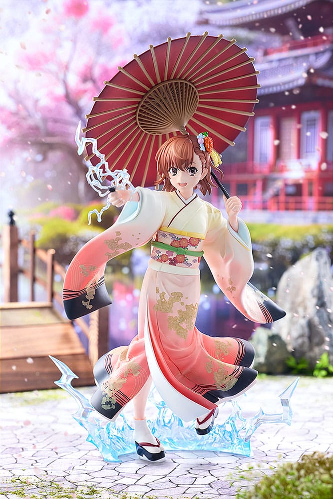 A Certain Scientific Railgun T Estatua 1/7 Mikoto Misaka Furisode Kimono Ver. 28 cm - Z POP Toys
