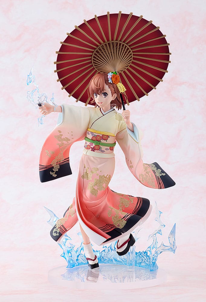 A Certain Scientific Railgun T Estatua 1/7 Mikoto Misaka Furisode Kimono Ver. 28 cm - Z POP Toys
