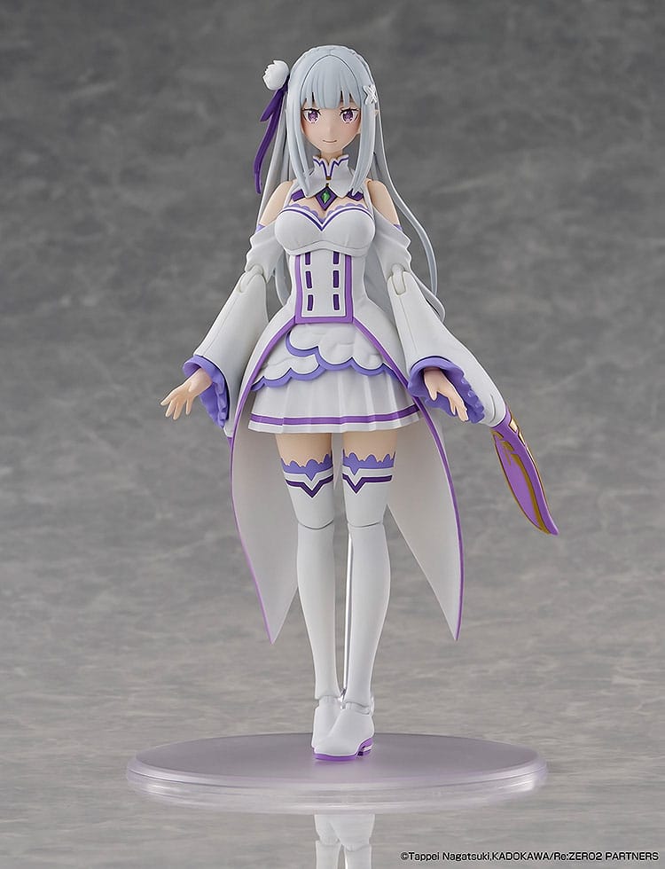 Re:Zero Starting Life in Another World Plastic Model Kit Emilia DX Ver. 16 cm - Z POP Toys