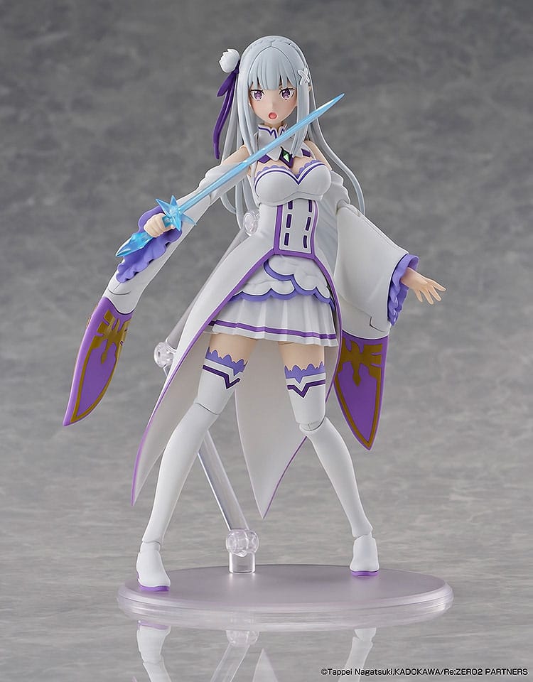 Re:Zero Starting Life in Another World Plastic Model Kit Emilia DX Ver. 16 cm - Z POP Toys