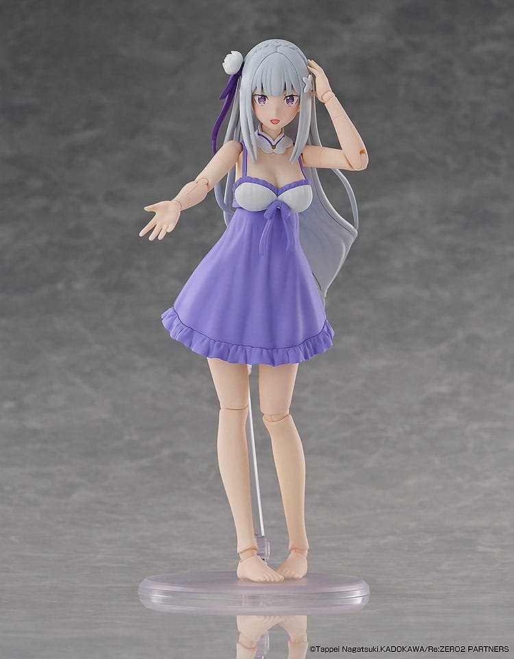 Re:Zero Starting Life in Another World Plastic Model Kit Emilia DX Ver. 16 cm - Z POP Toys