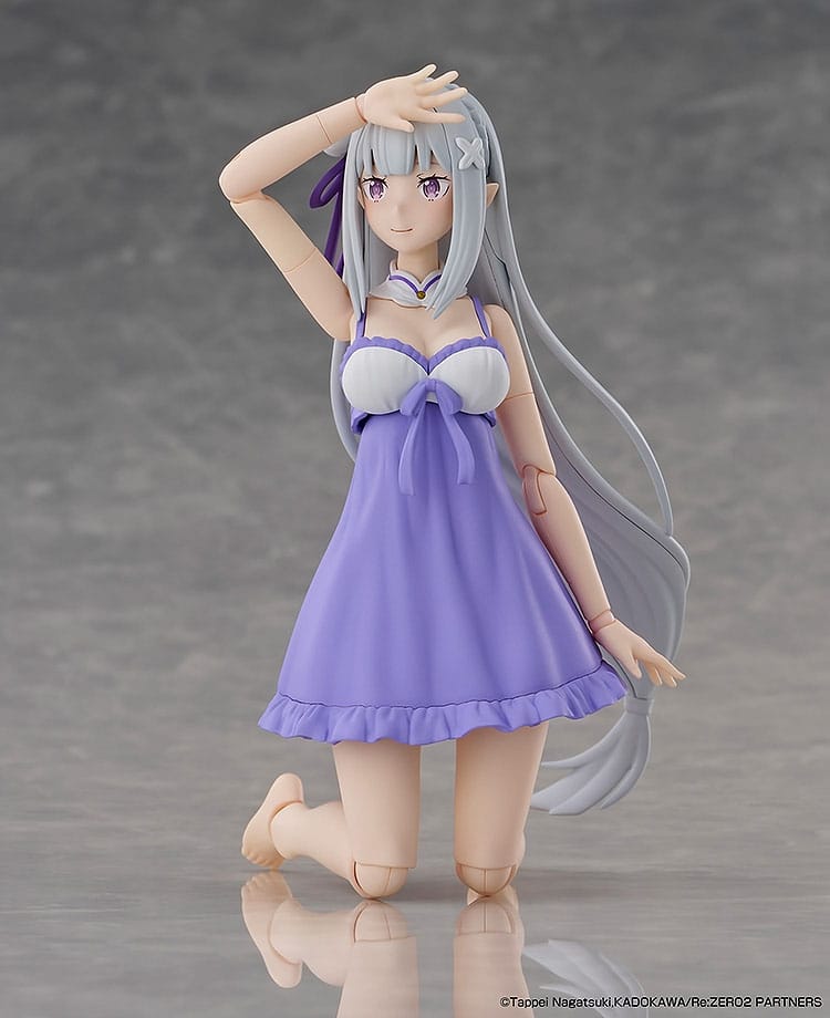 Re:Zero Starting Life in Another World Plastic Model Kit Emilia DX Ver. 16 cm - Z POP Toys