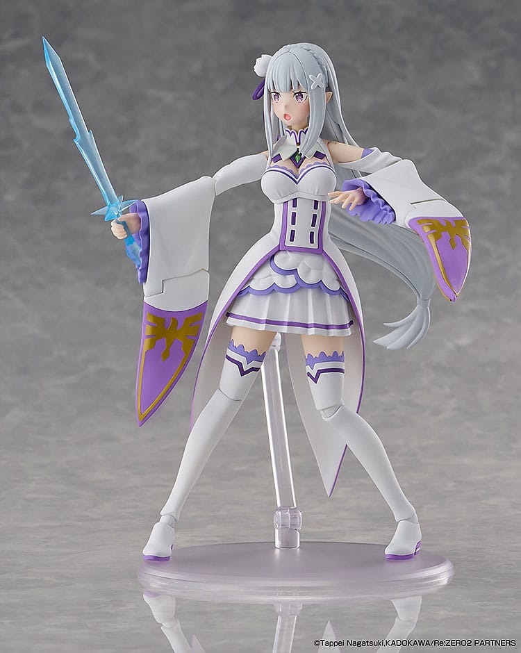Re:Zero Starting Life in Another World Plastic Model Kit Emilia DX Ver. 16 cm - Z POP Toys
