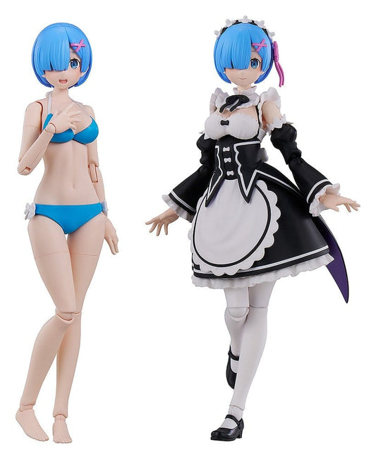 Re:ZERO -Starting Life in Another World- Kadokawa Plastic Model Series Maqueta Plastic Model Kit Rem DX Ver. 16 cm