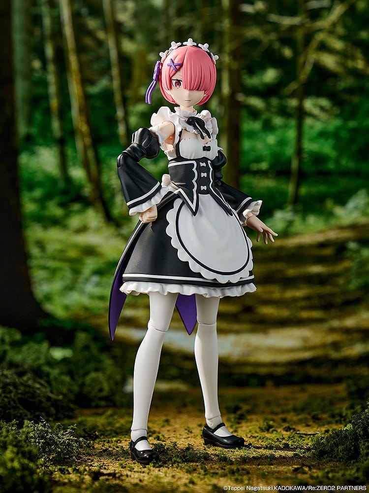 Re:ZERO -Starting Life in Another World- Kadokawa Plastic Model Series Maqueta Plastic Model Kit Ram 16 cm