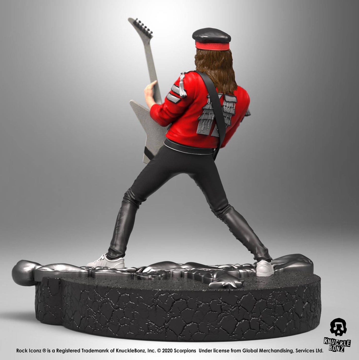 Scorpions Estatua Rock Iconz Matthias Jabs Limited Edition 22 cm