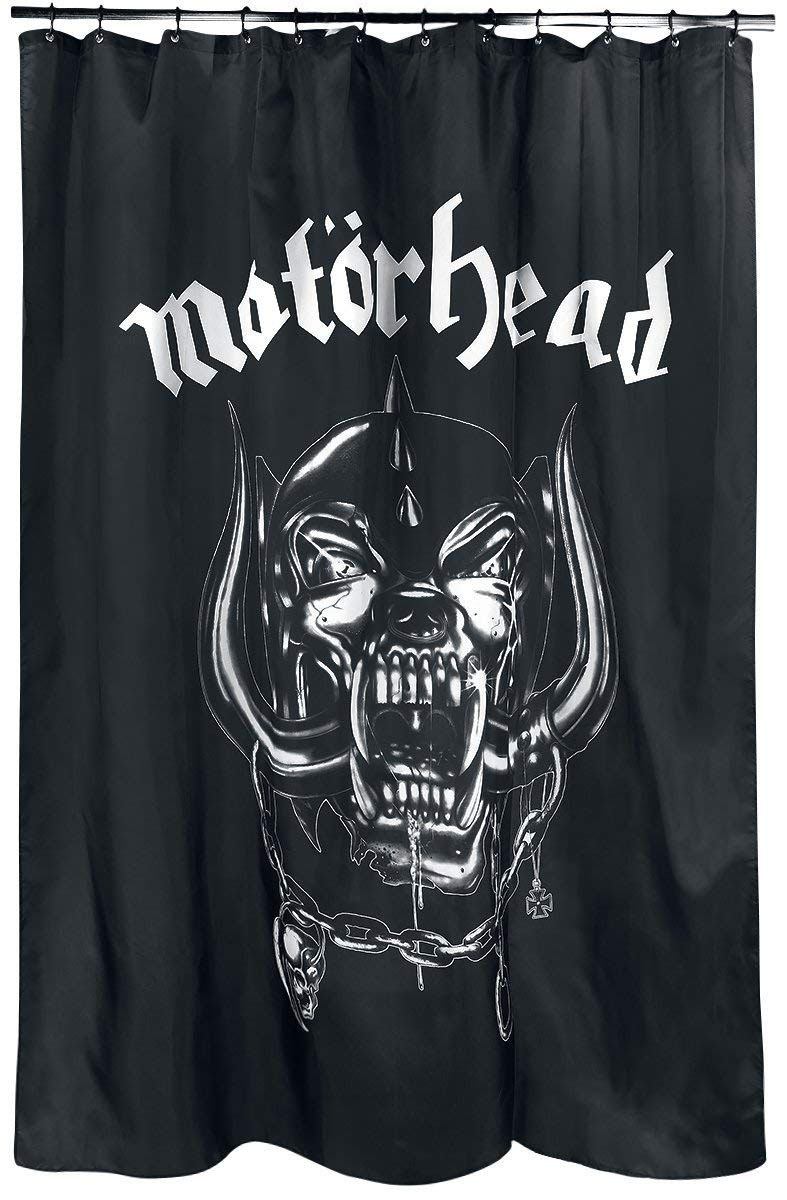 Motörhead Cortina de la ducha Warpig Logo