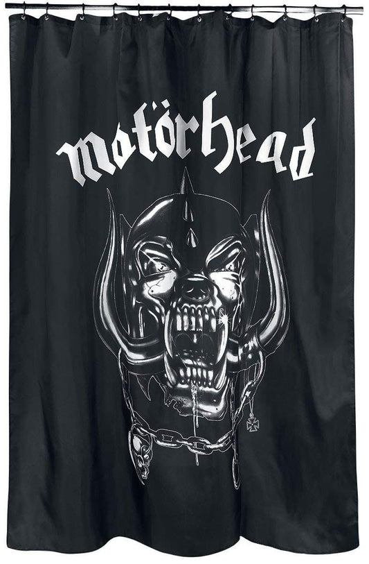 Motörhead Cortina de la ducha Warpig Logo