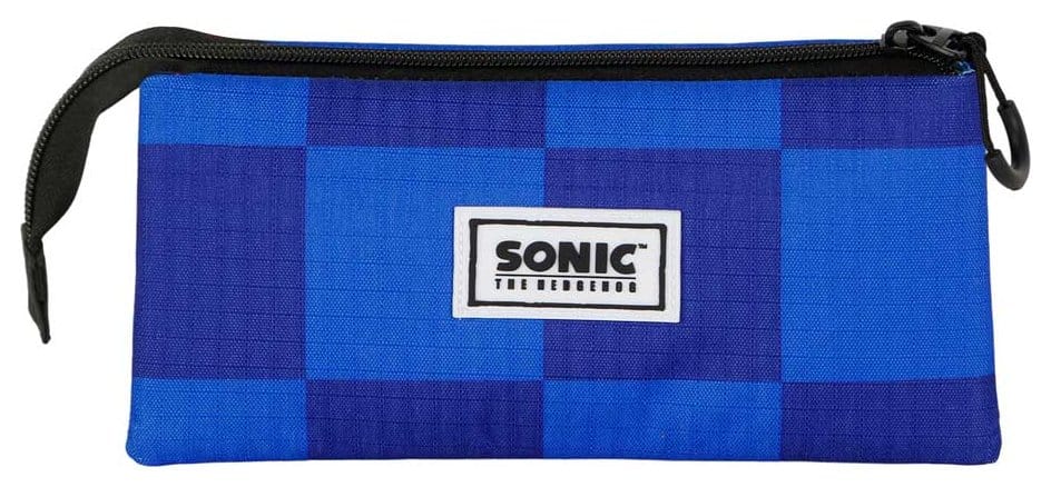 Sonic - The Hedgehog Triple Estuche para lápices SEGA Sight Blue