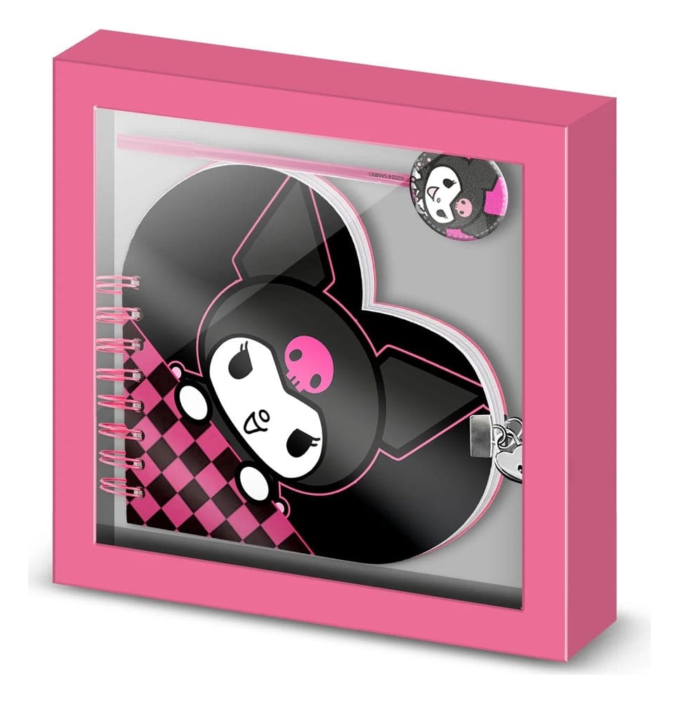 Hello Kitty Libreta con bolígrafo Set de regalo Kuromi Chess