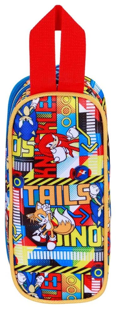 Sonic - The Hedgehog 3D Double Estuche para lápices SEGA Unstoppable Blue